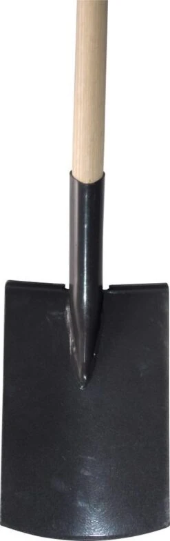 Hendrik Jan - Spade - Gelakt - Met Opstap - Steel 85 Cm - Essenhout -Tuingereedschap Winkel 378x1200