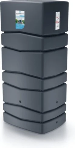 Prosperplast Regenton Aqua Tower 650 Liter - Antraciet -Tuingereedschap Winkel 611x1200 2