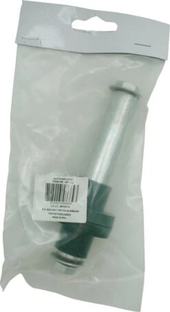 Benson As Voor Kruiwagenwiel 128 Mm X Ø 20 Mm - Inclusief Stofkappen -Tuingereedschap Winkel 655x1200