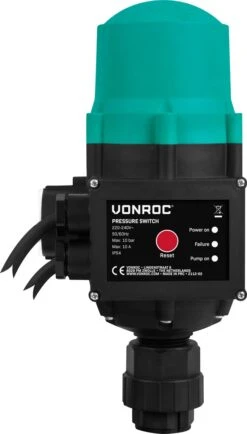 VONROC Hydrofoorpomp / Automatische Pomp - 1000W - 3500l/h - Met Drukschakelaar - Droogloopbeveiliging - Voor Besproeien En Huishoudwater 12 VONROC Hydrofoorpomp / Automatische Pomp - 1000W - 3500l/h - Met Drukschakelaar - Droogloopbeveiliging - Voor Besproeien En Huishoudwater -Tuingereedschap Winkel 683x1200 1