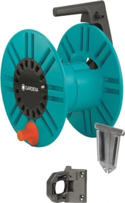 GARDENA - Wandslanghouder 60 Met Slanggeleider - Slanghouder - Maximale Capaciteit 60 Meter -Tuingereedschap Winkel 742x1200