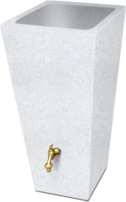 Prestige Manhattan 100L Regenton Zwart (incl. Kraantje) -Tuingereedschap Winkel 753x1200 1