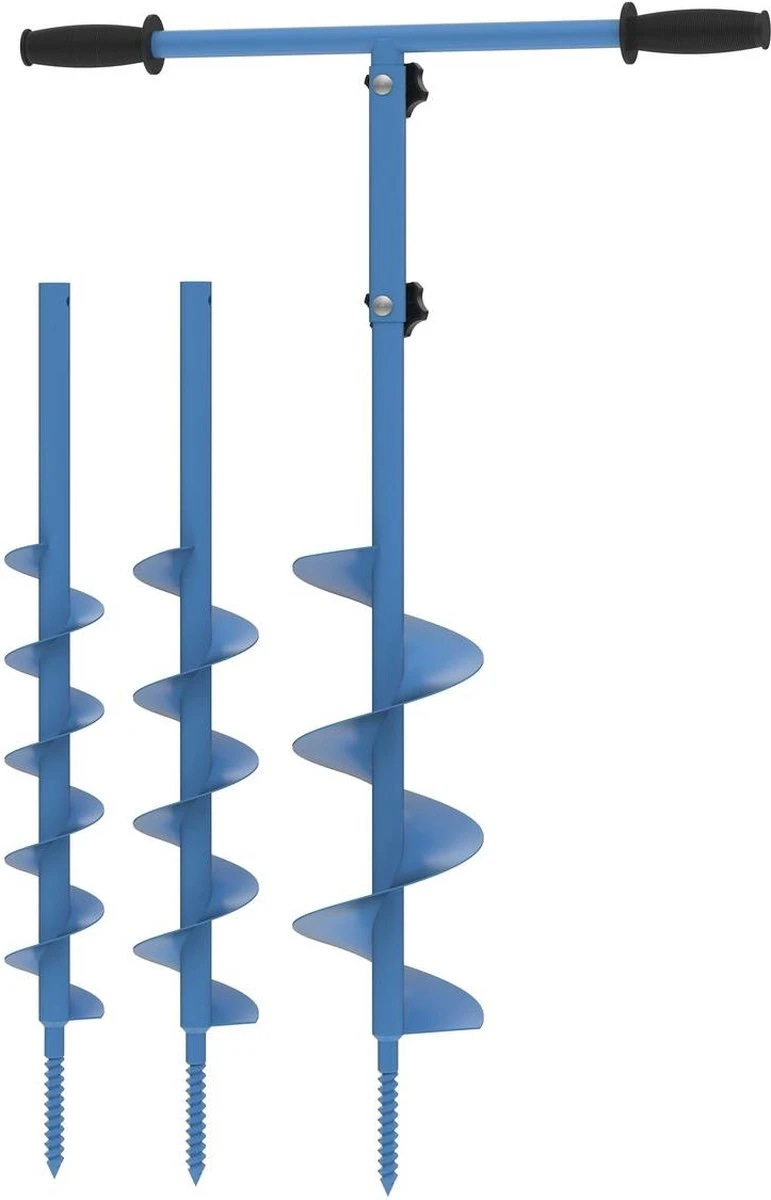 Güde 3-in-1 Handgrondboor Met 3 Booropzetstukken - GH 80-150 3 Güde 3-in-1 Handgrondboor Met 3 Booropzetstukken - GH 80-150