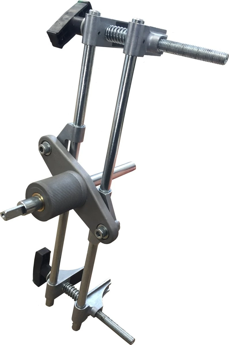 T-Mech Slotkast Frees – Freesmal Deurslot - Inclusief 6 Hardmetalen Frezen - 43 Cm H X 20 Cm B X 15 Cm D - Nauwkeurige Frees In 5 Minuten 5 T-Mech Slotkast Frees – Freesmal Deurslot - Inclusief 6 Hardmetalen Frezen - 43 Cm H X 20 Cm B X 15 Cm D - Nauwkeurige Frees In 5 Minuten - Afbeelding 3