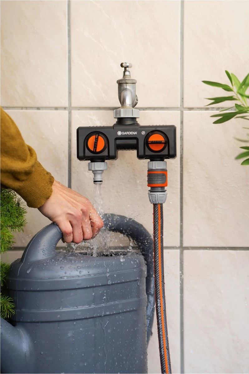 GARDENA - Waterverdeler - Slangkoppeling - 26.5 Mm 7 GARDENA - Waterverdeler - Slangkoppeling - 26.5 Mm - Afbeelding 5