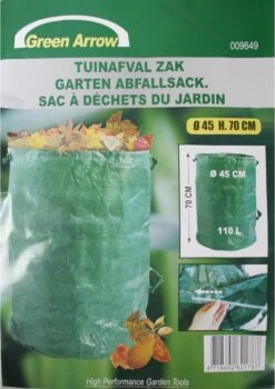 Benson Tuinafval Zak Heavy Duty 110 Liter – 70x45cm | Puinzak | Grote Zak Voor Het Opslaan Van Bladeren Takken En Afval -Tuingereedschap Winkel 848x1200