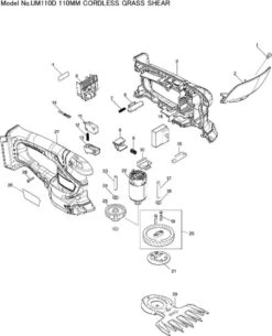 Makita Accu Grasschaar En Buxusschaar UM110DWYX -Tuingereedschap Winkel 972x1200